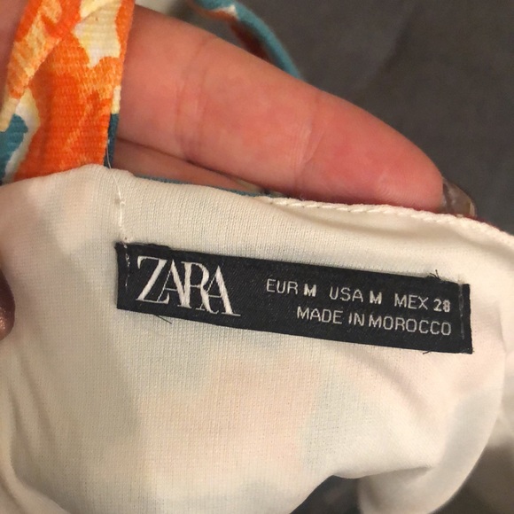 Zara floral cut out mini summer dress ! - Picture 5 of 7